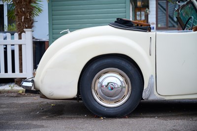 Lot 1949 Triumph 2000 Roadster