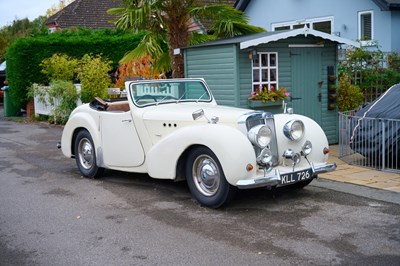Lot 1949 Triumph 2000 Roadster