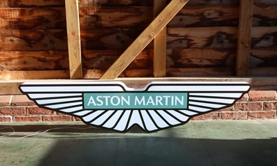 Lot Aston Martin Showroom Sign