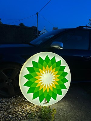 Lot Original BP Forecourt Sign