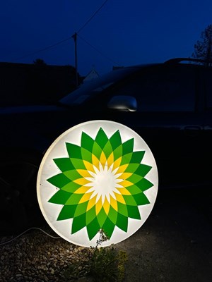 Lot Original BP Forecourt Sign