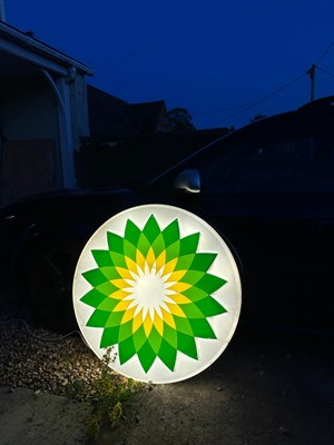 Lot Original BP Forecourt Sign