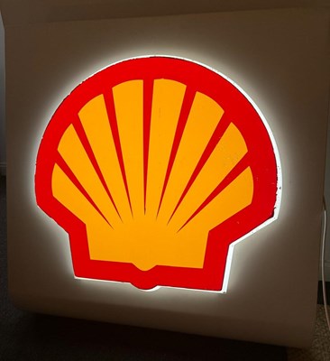 Lot 22 - Original Shell Forecourt Sign