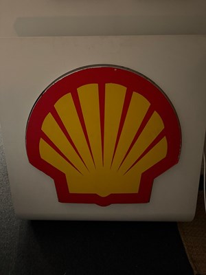 Lot Original Shell Forecourt Sign