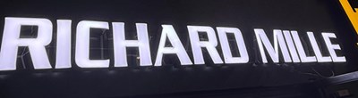 Lot Richard Mille Showroom Sign