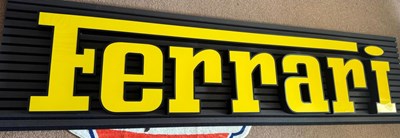 Lot Ferrari Showroom Sign