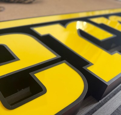 Lot Ferrari Showroom Sign