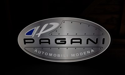 Lot 18 - Pagani Showroom Sign