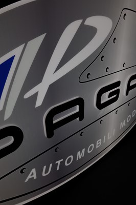 Lot Pagani Showroom Sign