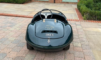 Lot Watsonian Jaguar D-Type Child’s 75cc Petrol Driven Car