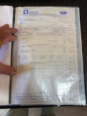 Lot 1987 Ford Capri 2.8 Injection