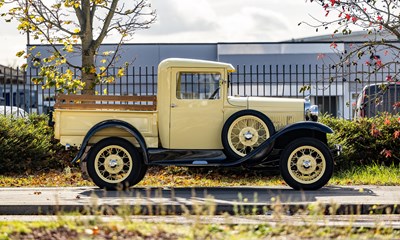 Lot 1929 Ford Model A Pick-Up