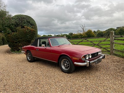 Lot 1976 Triumph Stag 'Barn Find'