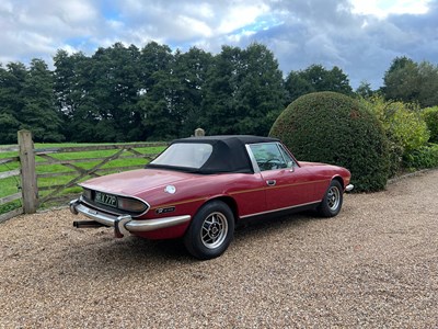 Lot 1976 Triumph Stag 'Barn Find'