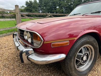 Lot 1976 Triumph Stag 'Barn Find'