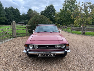 Lot 1976 Triumph Stag 'Barn Find'