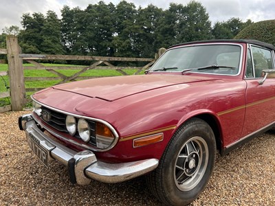 Lot 1976 Triumph Stag 'Barn Find'