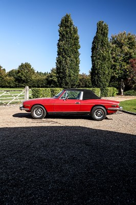 Lot 1976 Triumph Stag 'Barn Find'