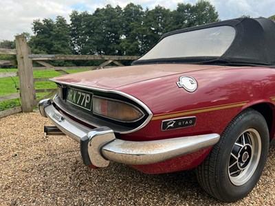 Lot 1976 Triumph Stag 'Barn Find'