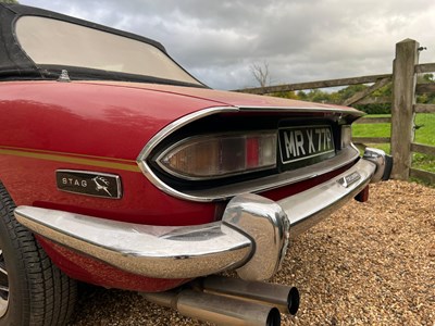 Lot 1976 Triumph Stag 'Barn Find'