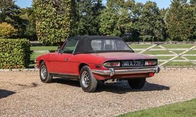 Lot 1976 Triumph Stag 'Barn Find'