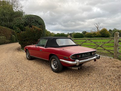 Lot 1976 Triumph Stag 'Barn Find'
