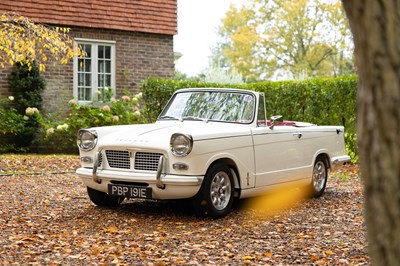 Lot 1967 Triumph Herald Convertible