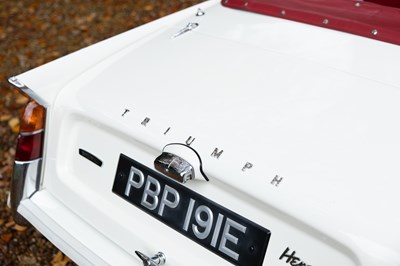 Lot 1967 Triumph Herald Convertible