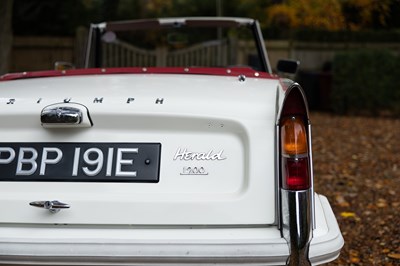 Lot 1967 Triumph Herald Convertible