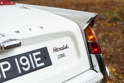 Lot 1967 Triumph Herald Convertible