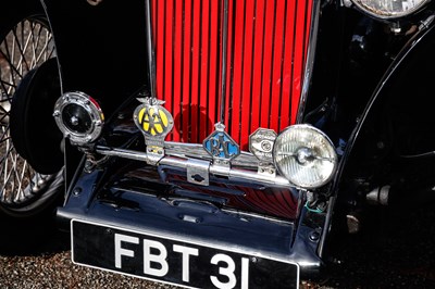 Lot 202 - 1947 MG TC ex-Police car