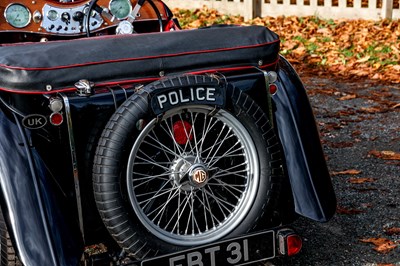 Lot 202 - 1947 MG TC ex-Police car
