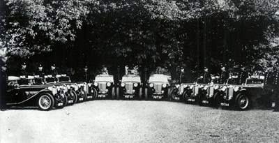 Lot 202 - 1947 MG TC ex-Police car