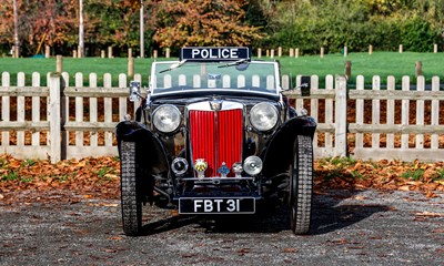 Lot 202 - 1947 MG TC ex-Police car