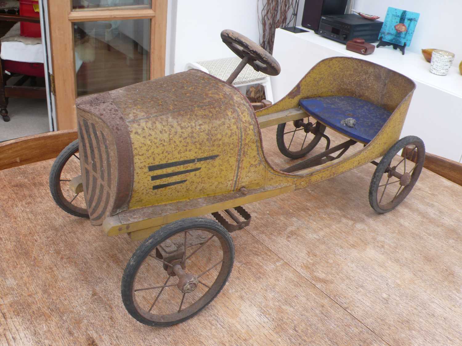 Lot Child's Pedal Car