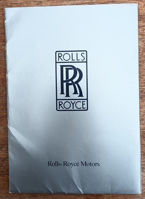 Lot Rolls-Royce Brochures
