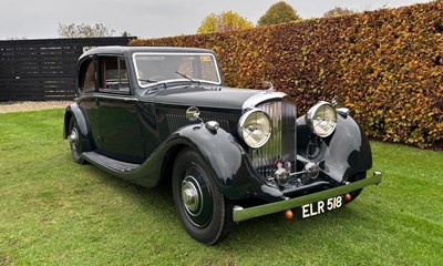 Lot 1938 Bentley 4 ¼ Sports Saloon by Barker