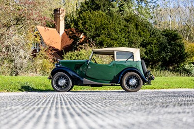 Lot 105 - 1937 Morris Eight Series II Tourer