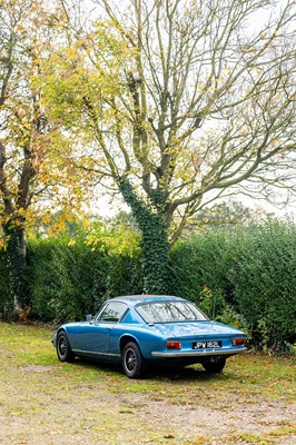 Lot 171 - 1972 Lotus Elan Plus 2S 130/5 Ex-Ronnie Peterson