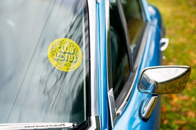 Lot 171 - 1972 Lotus Elan Plus 2S 130/5 Ex-Ronnie Peterson