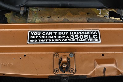 Lot 1972 Mercedes-Benz 350 SLC