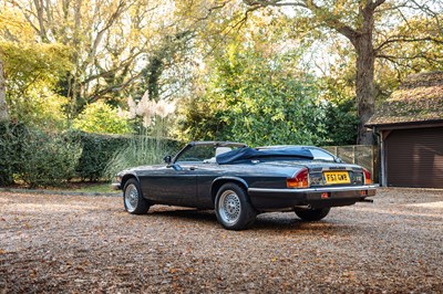 Lot 132 - 1989 Jaguar XJS Convertible