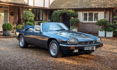 Lot 132 - 1989 Jaguar XJS Convertible