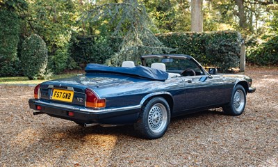 Lot 132 - 1989 Jaguar XJS Convertible