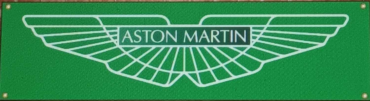 Lot Aston Martin Banner