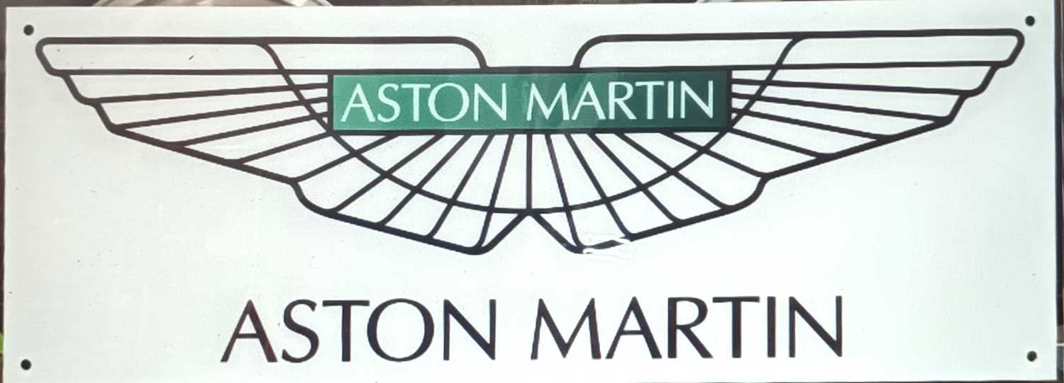 Lot Aston Martin Sign