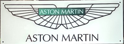 Lot 56 - Aston Martin Sign