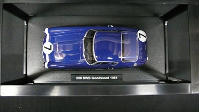 Lot Ferrari Model and Banner