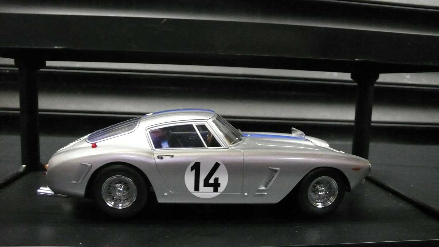 Lot Ferrari Model and Banner