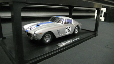 Lot Ferrari Model and Banner